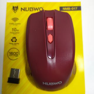 เมาส์ไร้สาย  รับสัญญานแบบ  Nano  WIRELESS  MOUSE  2.4  GHZ  เล็กดกระทัดรัด  รุ่น  NMB-017