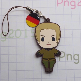 Hetalia Axis Powers PVC Phone Strap Germany