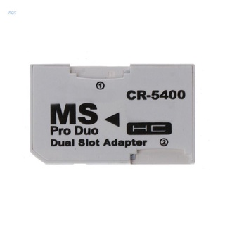 ROX Memory Card Adapter SDHC Cards Adapter Micro SD/TF to MS PRO Duo for PSP Card