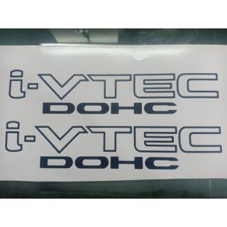 สติ้กเกอร์ i-vtec dohc ไอวีเทค