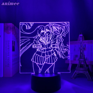 โคมไฟกลางคืน Led ลายการ์ตูนอนิเมะ Kakegurui 3d สําหรับตกแต่งห้องนอน ของขวัญวันเกิด