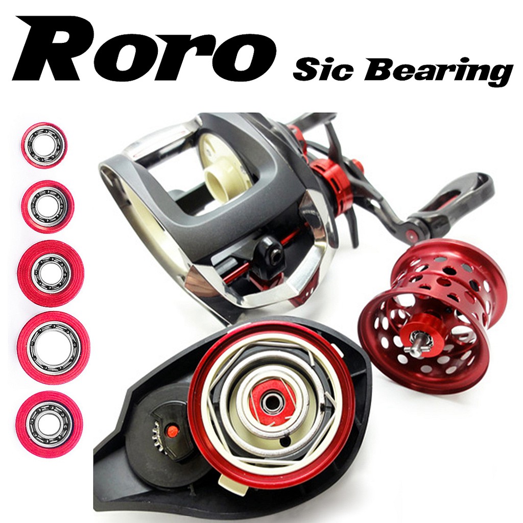 ลูกปืนแต่งรอก Micro Bearing RORO สำหรับเหยื่อเบา ของแต่งรอก