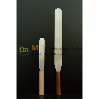 Spatula Knife ใบแสตนเลสพร้อมด้านไม้ 15CM 30CM (GLASSCO)