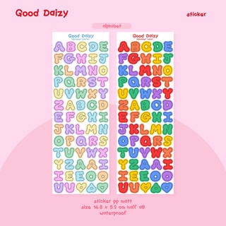 🌈🌟sticker alphabet สติกเกอร์ | Good Daizy