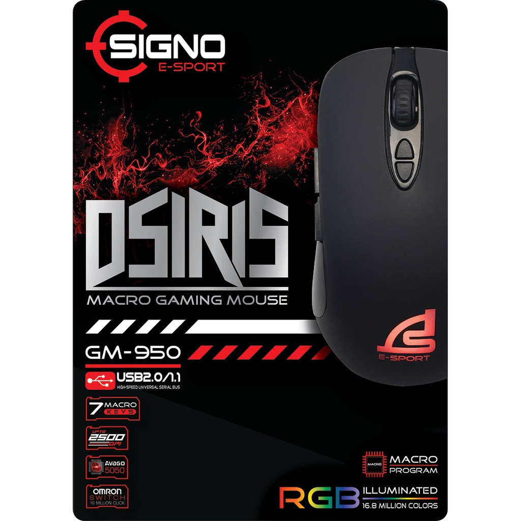 Signo Mouse Macro Gaming (GM-950)