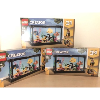 ของแท้ LEGO® Creator 3in1 Fish Tank 31122 ของใหม่ ยังไม่ได้แกะซีล