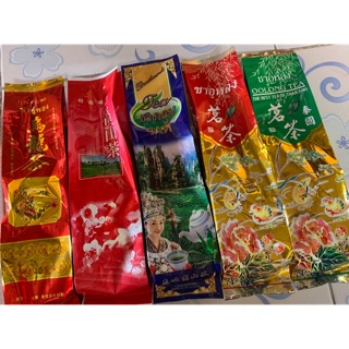 ชา คละแบบ 4 ถุง 100฿