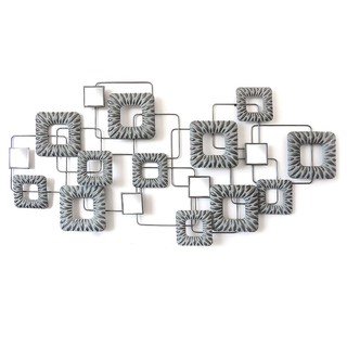 Other home accessories WALL DECORATION KAWIN DIY KW2150 ABSTRACT 134.5x68.5x5.5CM SILVER Home decoration Home &amp; Furnitur