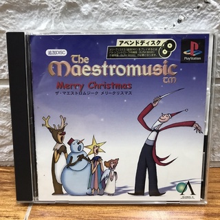 แผ่นแท้ [PS1] The Maestro Music - Merry Christmas (Japan) (SLPM-86684)