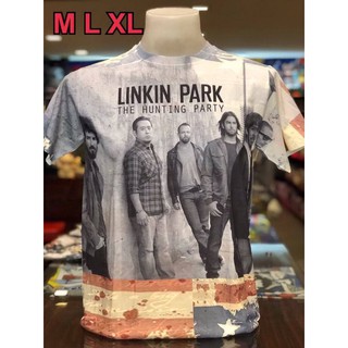 เสื้อวงร็อค🎊Linkin Park. ผ้าคอตตอน100%คอฟิต‼️ผ้าบาง‼️ทรงสวย‼️สกรีนแน่น‼️