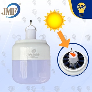 JMF หลอดไฟโซล่าเซลล์ LED 180w. แสงขาว (แถมฟรี สายชาร์จ USB)  หลอดพลังงานแสงอาทิตย์ Solarcell Bulb