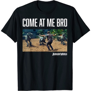 เสื้อยืดโอเวอร์ไซส์เสื้อยืด พิมพ์ลายกราฟิกภาพยนตร์ Juric World Come At Me BroS-3XL