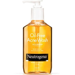 175 ml ล้างหน้าผิวเป็นสิว  Neutrogena oil-free acne wash