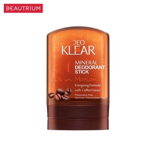 DEOKLEAR Mineral Deodorant Stick Life In Motion ผลิตภัณฑ์ระงับกลิ่นกาย 60g