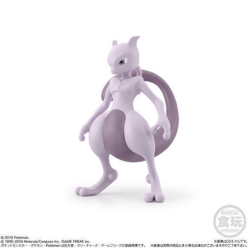[ของแท้] Bandai Scale World 1/20 Mew Two Pokemon Model