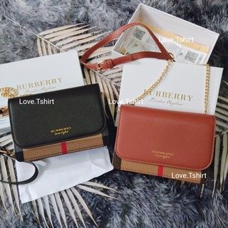 กระเป๋าแฟชั่น กระเป๋าสะพายข้าง กระเป๋าเบอเบอรี่ กระเป๋า Burberry สินค้าพร้อมส่ง!!