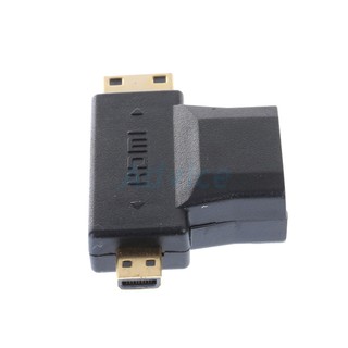 Converter HDMI (F) TO Mini+Micro HDMI GLINK GL2201