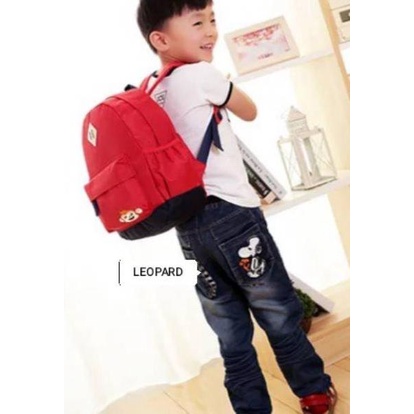 LOKAL มือสองเยอะมาก. CHILDRENS BACKPACK / BACK TO SCHOOL / CHARACTER MONKEY CHILDRENS SCHOOL BACKPAC