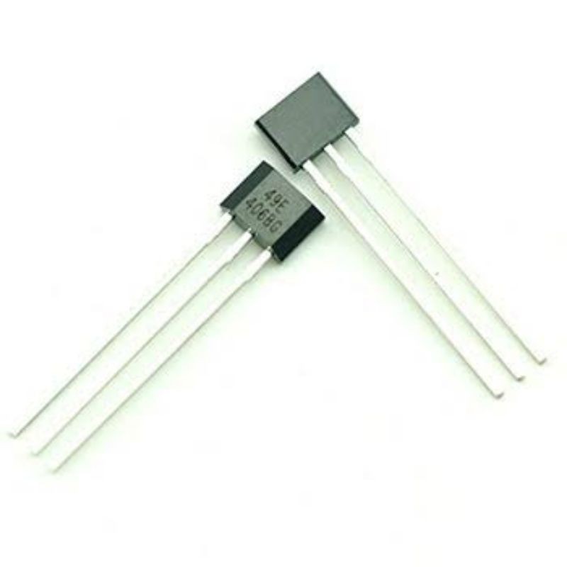 1ตัว SS49E(49E)Hall Effect Sensor TO-92S เซ็นเซอร์วัดความเร็วรอบมอเตอร์ 3-6.5V