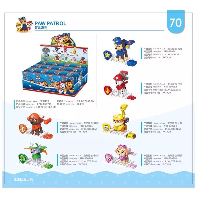 Paw patrol model รูปที่ 6