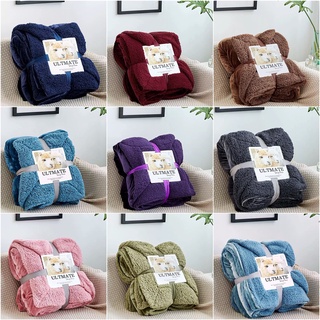 ผ้าห่มขนแกะ ขนาด 8 ฟุต ( 200 x 230 ซม.) ULTIMATE Sherpa Throw