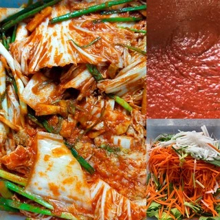 (01) ซอสหมักกิมจิ สำเร็จรูป สูตรเกาหลีแท้ๆ300 กรัม สำหรับหมักผัก1.5 กิโลกรัม