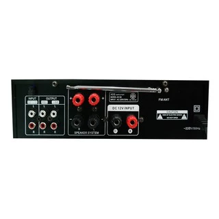 SONAR เครื่องขยายเสียง 80W แอมป์ขยายเสียง เพาเวอร์แอมป์ มิกเซอร์จิ๋ว รุ่น AV-60 แอมป์ Amplifier