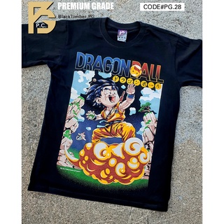 E6Xc PG 28 Dragon Ball T-shirt เสื้อยืด เสื้อดำ movie สกรีนแน่น ไม่หลุดร่อน ผ้าหนานุ่ม ไม่หดไม่ย้วย Black T   ⚜️     กัด