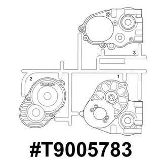 TAMIYA AM 9005783 A parts (DT-02 &amp; DT-03)