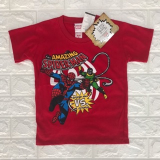 เสื้อยืดเด็ก Spiderman ลิขสิทธิ์แท้ พร้อมส่ง