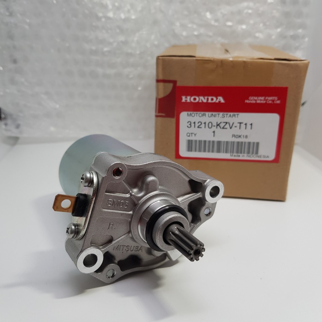 มอเตอร์สตาร์ท ไดสตาร์ท WAVE 110I WAVE 110I LED 2019-2020 DREAM 110I SUPERCUB แท้ HONDA MOTOR STARTER MITSUBA  UK