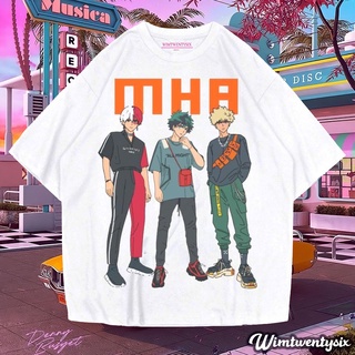 [S-5XL]เสื้อยืด ขนาดใหญ่ | อะนิเมะ MY HERO ACADEMIA BEST | เสื้อยืด ขนาดใหญ่ | เสื้อยืด ขนาดใหญ่ พิมพ์ลาย VINTAGE