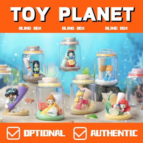 [toy Planet] ของเล่นตุ๊กตา POP MART Popmart ART DISNEY PRINCESS D-BABY series 52toys น่ารัก