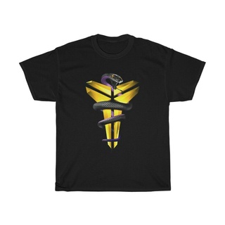 ขายดี เสื้อยืดลําลอง แขนสั้น พิมพ์ลาย Kobe Bryant Mamba Snake Forever 24 สําหรับผู้ชายS-5XL