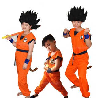 ชุดเครื่องแต่งกายคอสเพลย์ Dragon Ball สำหรับเด็ก