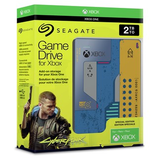 ฮาร์ดดิสก์ CYBERPUNK 2077 EXTERNAL 2TB GAME DRIVE - SEAGATE