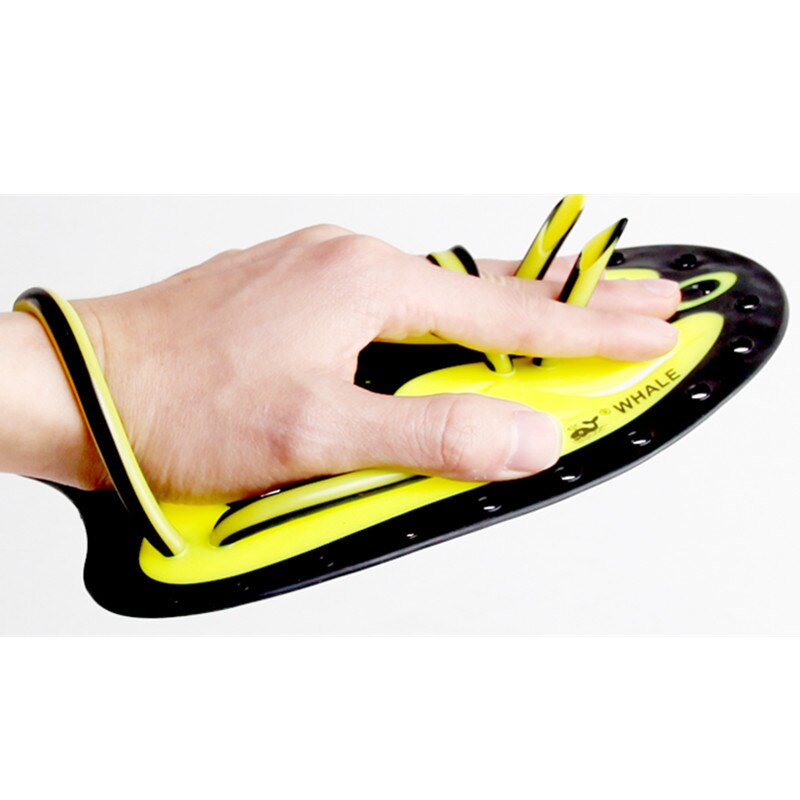 Gozluk Adjustable Silicone Hand Swimming Trax Paddles Fins Flipper bed Training Pool Diving