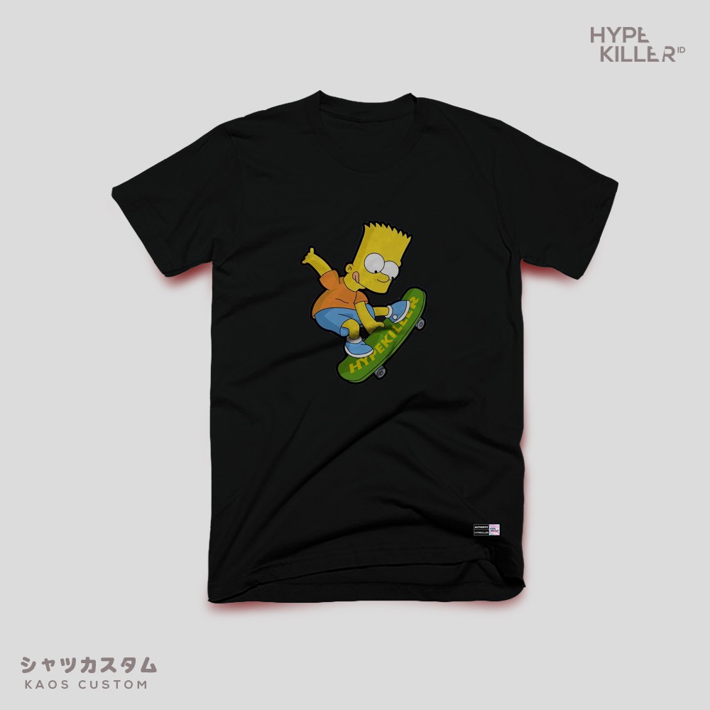 เสื้อยืด Hypekiller Simpsons Skate