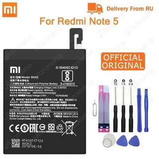 Xiao mi BN45 แบตเตอรี่สำหรับ Xiao mi สีแดง mi หมายเหตุ 5 Note5 โทรศัพท์มือถือเดิมแบตเตอรี่เครื่องมือฟรี