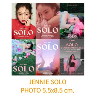 JENNIE BLACKPINK 🖤💝 - SOLO ALBUM PHOTO POSTER เจนนี่ รูป โซโล่