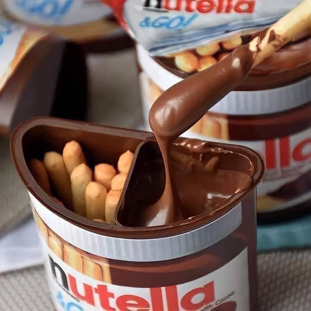 !! พร้อมส่ง!! Nutella & Go นูเทลล่า บิสกิตแท่ง ช็อคโกแลต นูเทลล่า