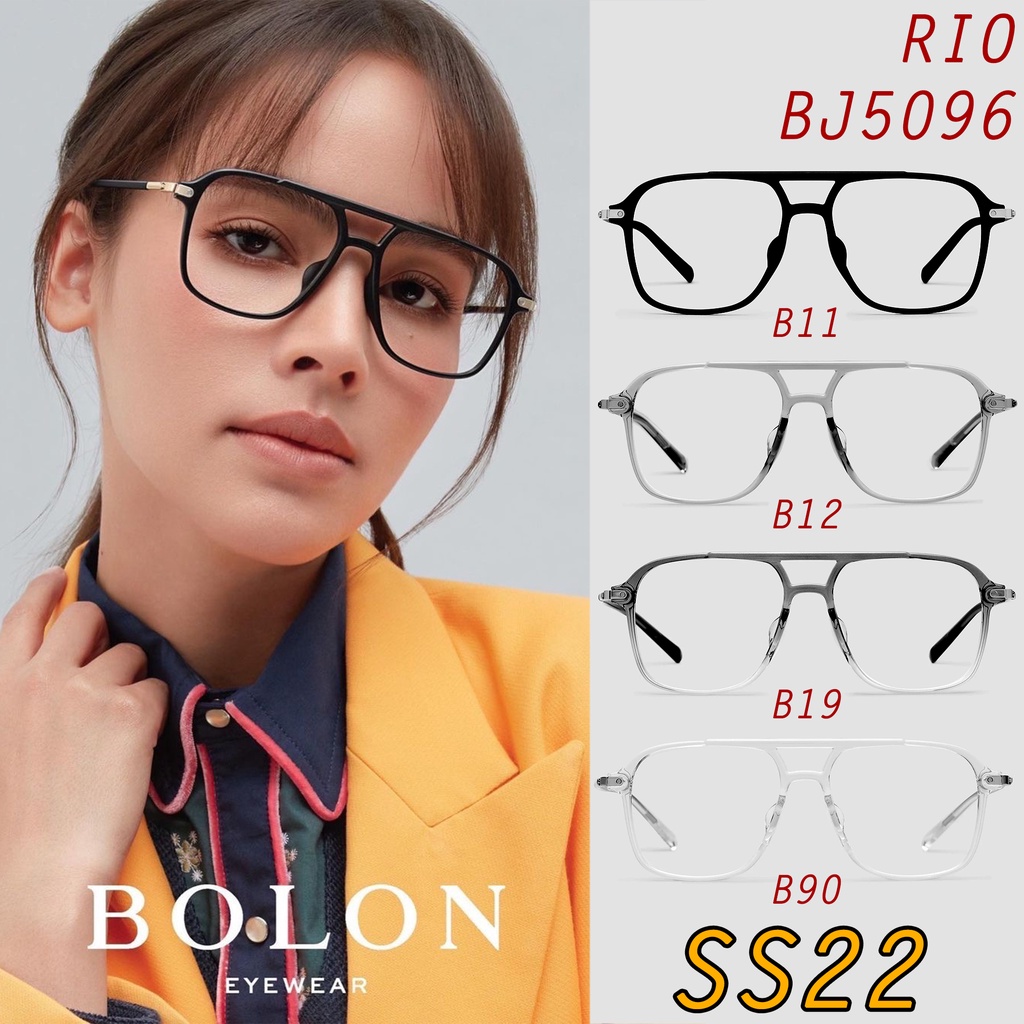 SS22 BOLON กรอบแว่นสายตา รุ่น RIO BJ5096 B11 / B12 / B19 / B90 [ฺTR/CP]