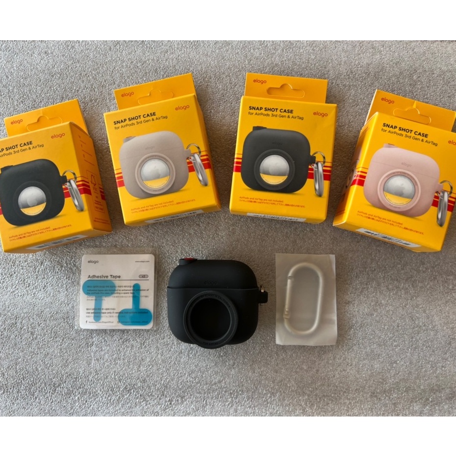 ลด 50% elago case for A-pods 3 , Pro Snapshot Case พร้อมที่ใส่ A-Tags