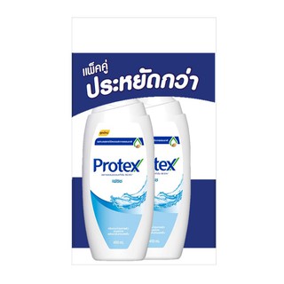 🔥HOT🔥 โพรเทคส์ ครีมอาบน้ำ สูตรเฟรช 450 มล. x 1+1 ขวด Protex Fresh Shower Cream 450 ml x 1+1 Bottles