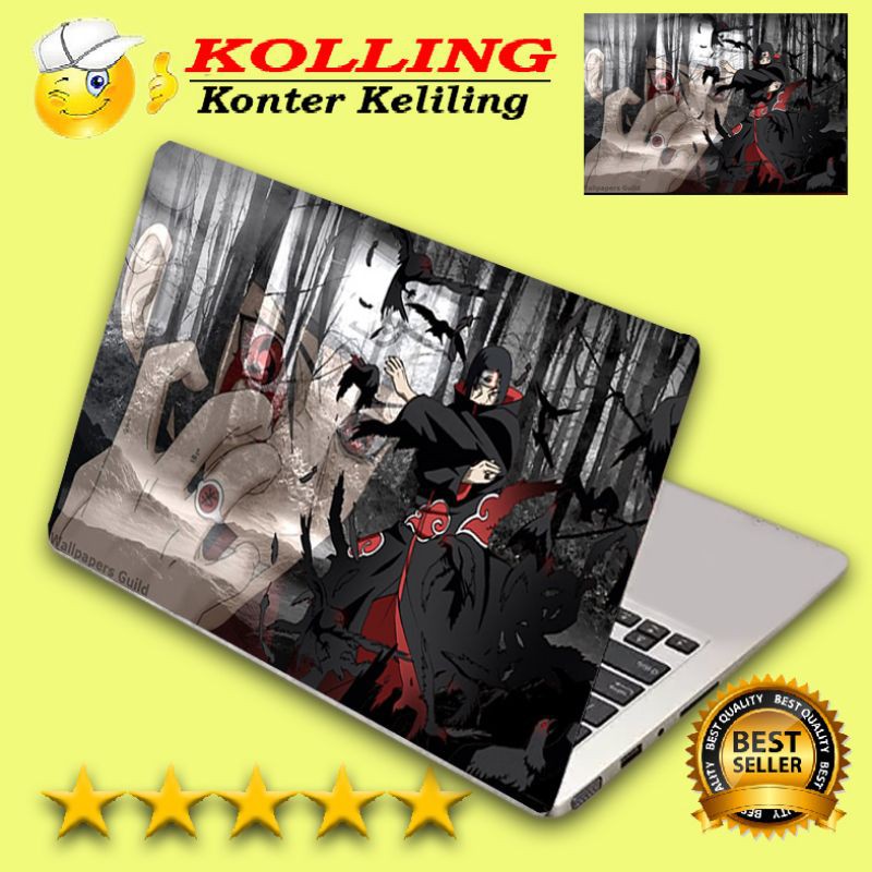 Garskin โลโก้แล็ปท็อป art itachi amaterasu Skin Laptop Sticker Laptop