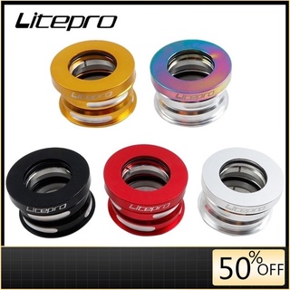 【พร้อมส่ง】Litepro ชุดถ้วยคอแบริ่งซีล 44 มม. สําหรับรถจักรยานแบบพับ BMX SP8