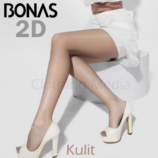 Pantyhose Bonas 2D Ultra Thin Soft ถุงน่อง T-Crotch ถุงน่องโปร่งใส