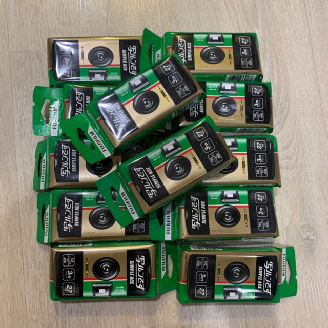 พร้อมส่งจ้า กล้องฟิล์มใช้แล้วทิ้ง Fujifilm Disposable Cam รุ่น Simple Ace 400