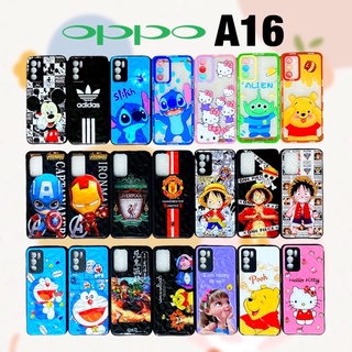 case Oppo A16 A16s เคส ออปโป้ ออปโป เคสกันกระแทก การ์ตูน 3D