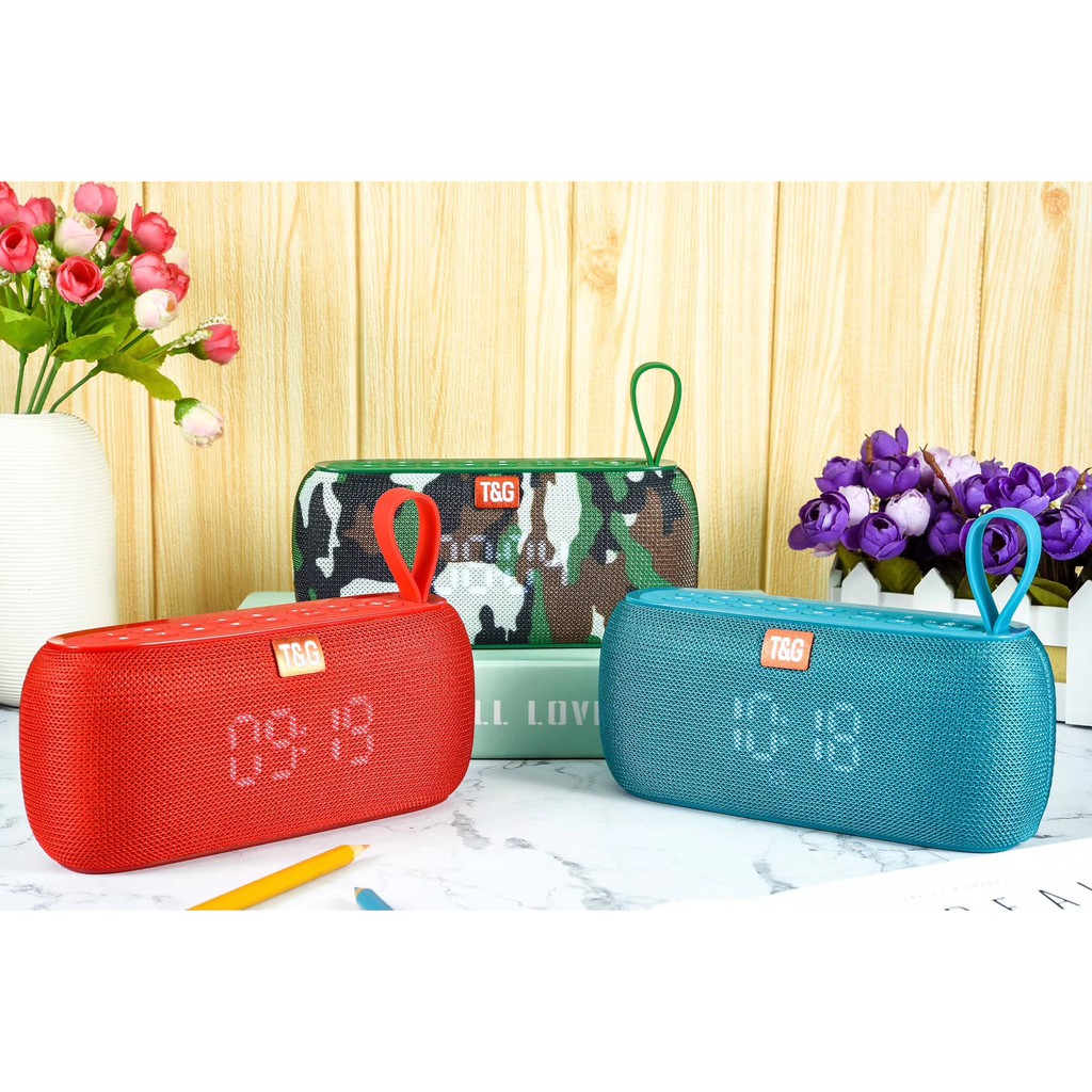 TG177ลำโพงบลูทูธไร้สาย Portable wireless Speaker ลำโพงนาฬิกาปลุก ตั้งเวลาได้ ตัวเล็กพกพาสะดวก น้ำหนักเบา รุ่น TG-177 - รูปที่ 2
